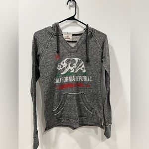 California republic blue bay thin sweatshirt, size medium